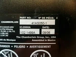 Chamberlain 41AS050-1 Receiver Logic Circuit Board Purple Learn Only!!. Fixed Price $59.50.