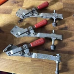 De-sta-co Model 207-U-L Hold Down Toggle Locking Clamp 3 Piece Set. Fixed Price $16.98.
