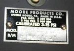 Moore Products Nullmatic M/p Controller 524MP53T4R, M116878-3. Fixed Price $169.00.
