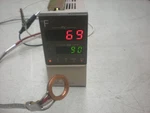 Omron E5EX-AH-F Temperature Controller 100-240VAC Powers Up As Shown #1. Fixed Price $299.99.