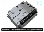 New Woodward DYN1-10754-001-0-24 Speed Controller 24V (oem Part). Fixed Price $1965.00.