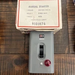 Cutler Hammer 9101H76A Manual X Line Starter Neon Pilot Light 115/230 Ac Volts. Fixed Price $26.99.