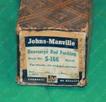 Johns-manville Kearsarge Rod Packing S-166 Spiral Graphite Wick Rope. Fixed Price $50.00.