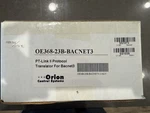 Orion Control Systems OE368-23B-BACNET3 Pt-link Ii Protocol Translator Aaon. Fixed Price $850.00.