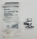 Sharkbite 1/2" X 3/8" Od Compression Angle Stop Valve Iron Pipe Lead Free. Fixed Price $11.93.