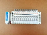 Smc EX260-SPR2 Pneumatic Manifold Valve Island Profibus + 12X VQC2300-51. Fixed Price $170.00.