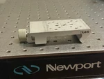 Newport Optical Rail Carrier X48-50 1/4-20 8-32 Thread Very Good Condition. Fixed Price $110.00.