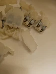 19 Square Terminal Block And One End Cap. Fixed Price $27.05.