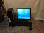 Windows Xp Dell Desktop Computer Fast Duo Core 19" Monitor Keyboard Mouse 2.66HZ. Fixed Price $114.99.