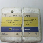 Square Class 8910 MO-2 Open Type Coil 208-220 Definite Purpose Contactor. Fixed Price $59.97.