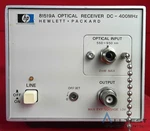 Hp - Agilent Keysight 81519A Optical Receiver 400 Mhz. Fixed Price $625.00.