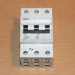 One Siemens C20 5SX2320-7 Pole Amp Circuit Breaker W-77. Fixed Price $28.07.