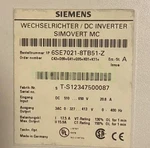 6SE7021-8TB51-Z New Siemens Simovert Masterdrives Vector Control Converter Unit. Fixed Price $3086.99.
