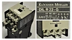 Klockner Moeller DILR22-G Contactor 24V Tested Good. Fixed Price $34.99.