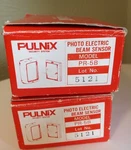 2 New (takex) Pulnix Model PR-5B Photoelectric Beam Sensor Japan (80A). Fixed Price $99.99.