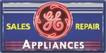 General Electric Appliances Display Vintage Sign Remake Aluminum Size Options. Fixed Price $153.01.