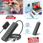 High-speed 7-PORT Usb 3.2 Hub With Individual Switch Controls & Safety Features. Fixed Price $48.78.