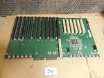 Texas Microsystems Backplane Board Pca 11ISA/1CPU/6PCI 24502 936-F/24504B Rev. Fixed Price $60.00.
