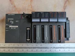 Mitsubishi Melsec A1SJHCPU Rack W/ (2) A1SX41 A1SY41 Modules. Fixed Price $74.40.