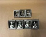 Lot Of 7 Bosch Rexroth 348 526, Angle Bracket. Fixed Price $15.00.