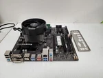 Gigabyte GA-AB350M-D3H Motherboard + Ryzen 2200G Cpu 256GB Ssd 16GB Ram. Fixed Price $139.99.