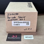 Brand New- Microscan MS-3 Fixed Laser Barcode Scanner FIS-0003-0134G Warranty. Fixed Price $675.00.
