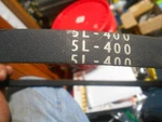 Mbl Three Star Belt 5L-400. Fixed Price $10.00.