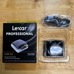 Lexar Professional Usb 3.0 Dual-slot Multi Card Reader Cf/sd Sdhc Sdxc. Fixed Price $15.00.