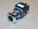 Siemens 52PA3G3U 120V Ac Series F Green Illuminated Push Button Switch. Fixed Price $115.00.