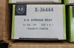 Allen Bradley X-36444 R.h. Overload Relay Size & 1 Magnetic Starter N.o.s.. Fixed Price $13.00.