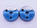 3/8 16 Unc 2A Thread Ring Gages .3750 Go No P.d.'s = .3331 & .3287 Check. Fixed Price $49.99.
