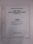 Hp Model 44428A Actuator/digital Output Assy Operating And Service Manual, Used. Fixed Price $25.00.