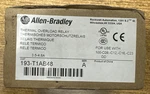 Allen-bradley 193-T1AB48 Thermal Overload Relay 3.5-4.8A **new In Box**. Fixed Price $61.95.