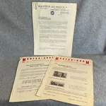 Rare Mantua Metal Products Dealer Communication Tyco Locomotives 1958-62. Fixed Price $12.00.