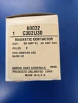 Arrow Hart C302U30 Pole -30 Amp- 208/240 Coil Contactor. Fixed Price $16.00.