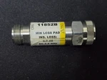Agilent 11852B : 50OHM Type (f) To 75OHM (m), 3.0GHZ Min Loss Pad. Fixed Price $250.00.